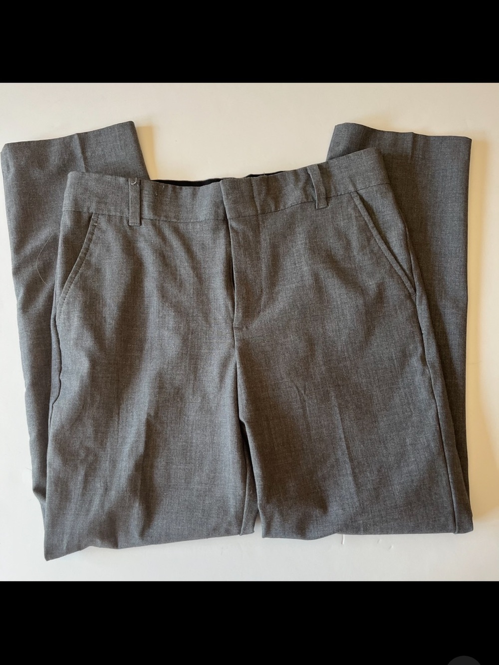 Van Heusen Boys Light Gray Dress Pants Size 12 Husky
